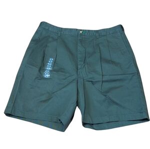 Tommy Hilfiger Green Pleated Golf Shorts NWT *Please Read